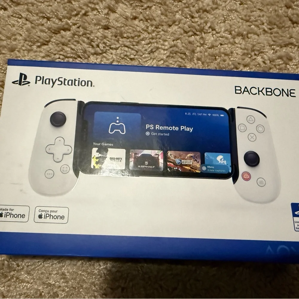 Backbone White Handheld Gaming Console